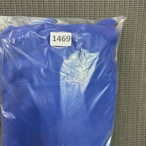 Lands End Mens XL Blue Fleece Pullover Quarter-Zip Jacket - Picture 10 of 10